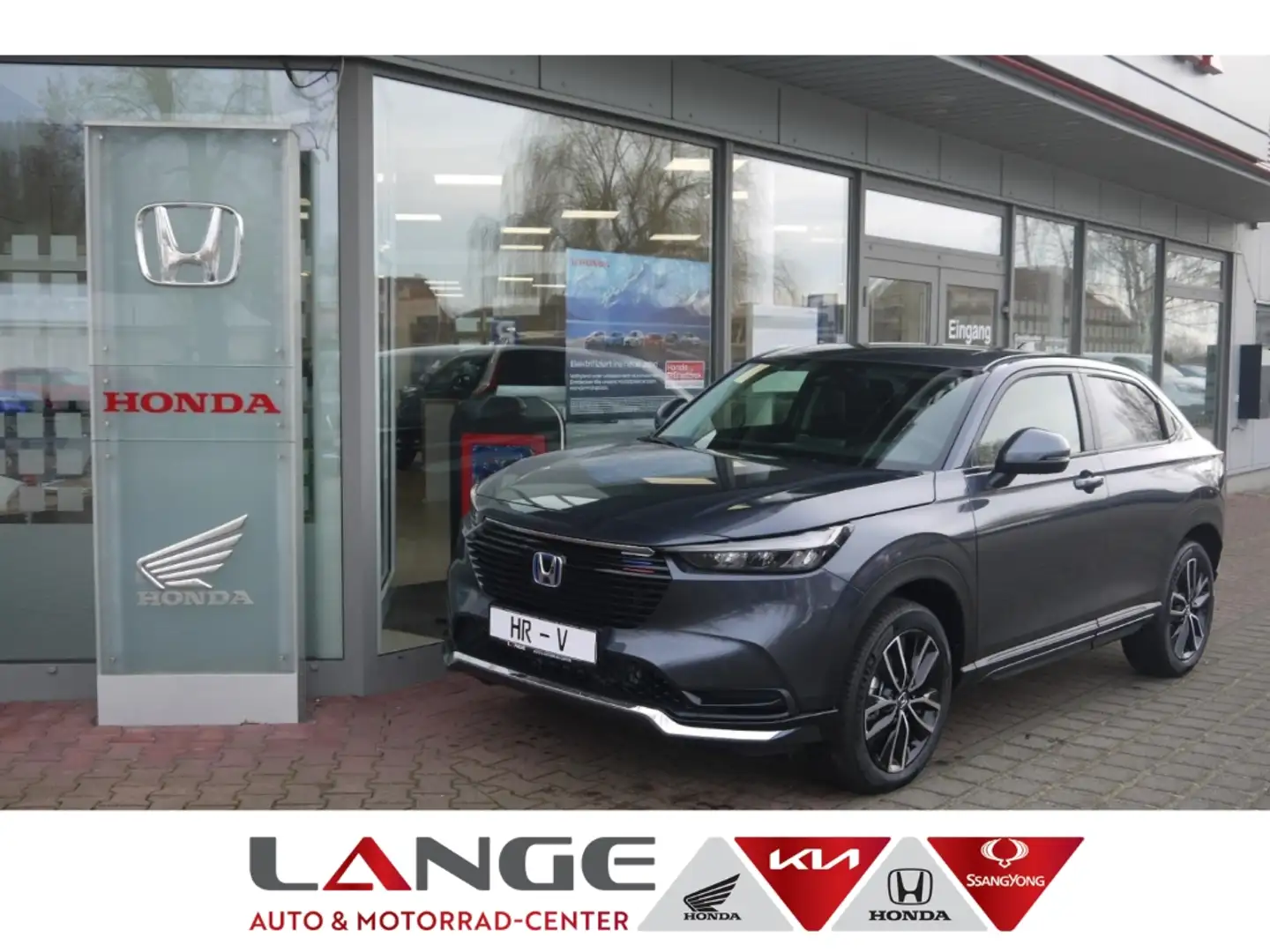 Honda HR-V i-MMD EU6d Hybrid 1.5 Elegance Automatik Navi LED Grau - 1