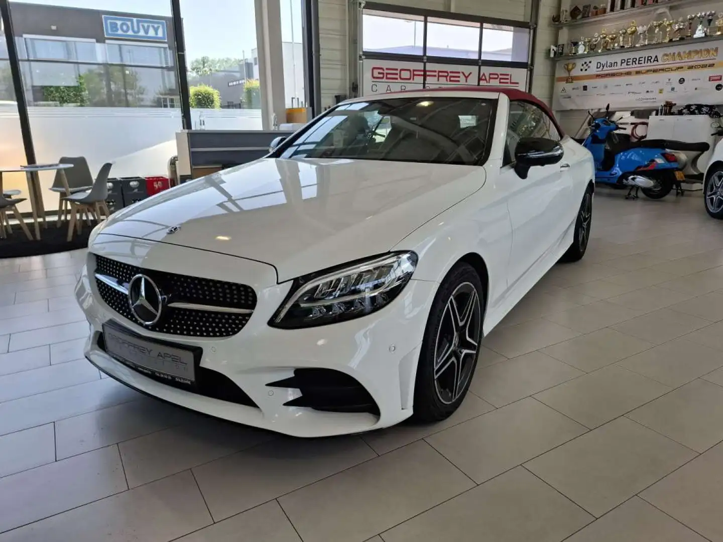Mercedes-Benz C 220 CABRIO D AMG LINE FACELIFT CUIR NAVI Gris - 1
