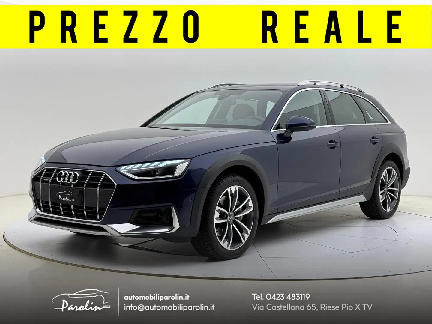 Audi A4 allroad 40 2.0 tdi mhev Identity Contrast quattro 204cv s- Blu/Azzurro - 1