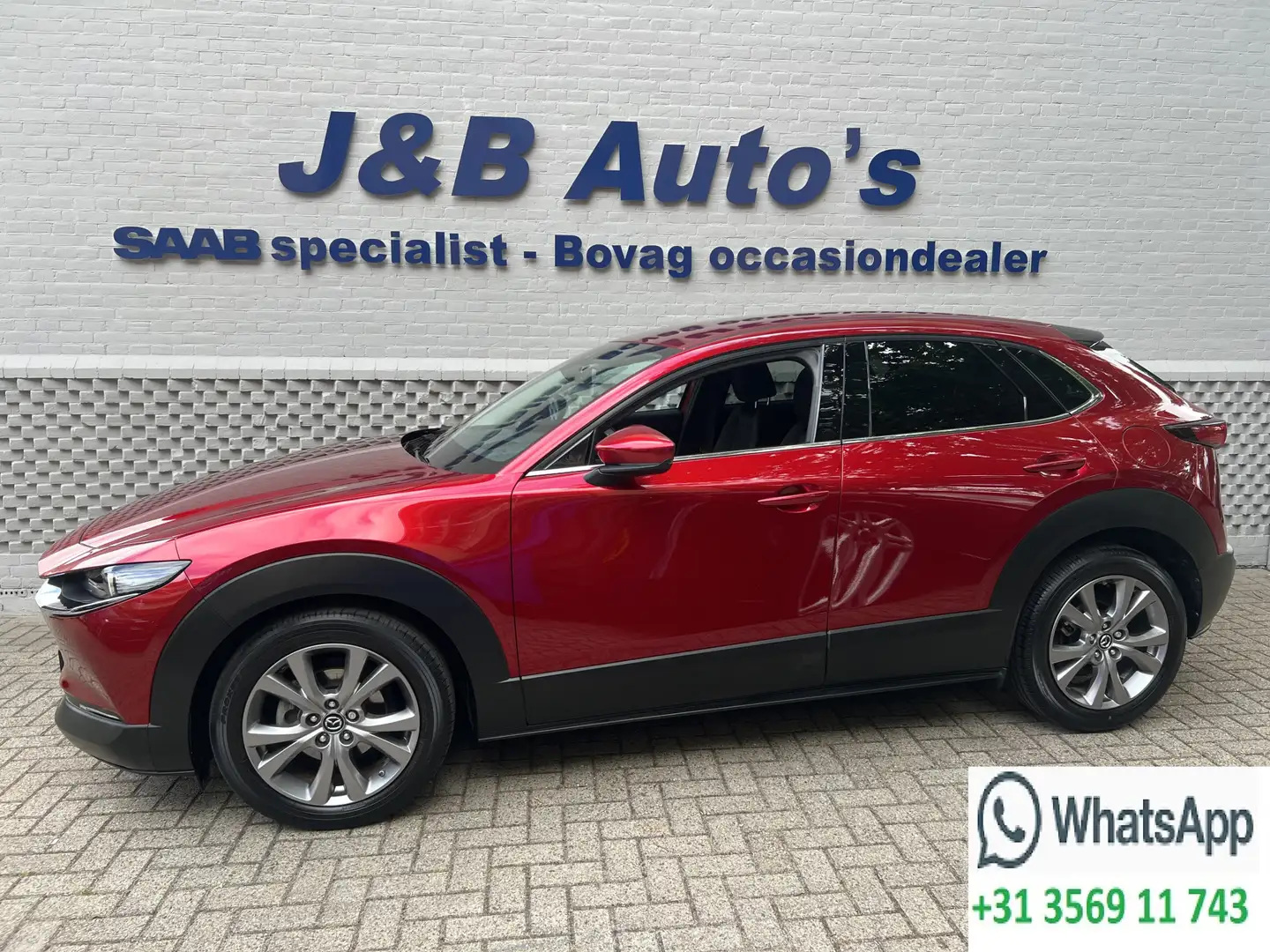 Mazda CX-30 2.0 e-SkyActiv-G M Hybrid Achteruitrijcamera BOSE Rood - 1