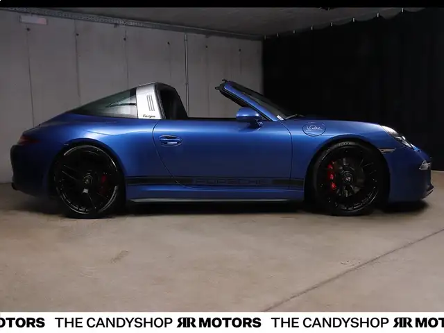 Porsche 991 911 991.1 Targa 4 GTS *Saphierblau_Metallic*BOSE* Ansicht 5