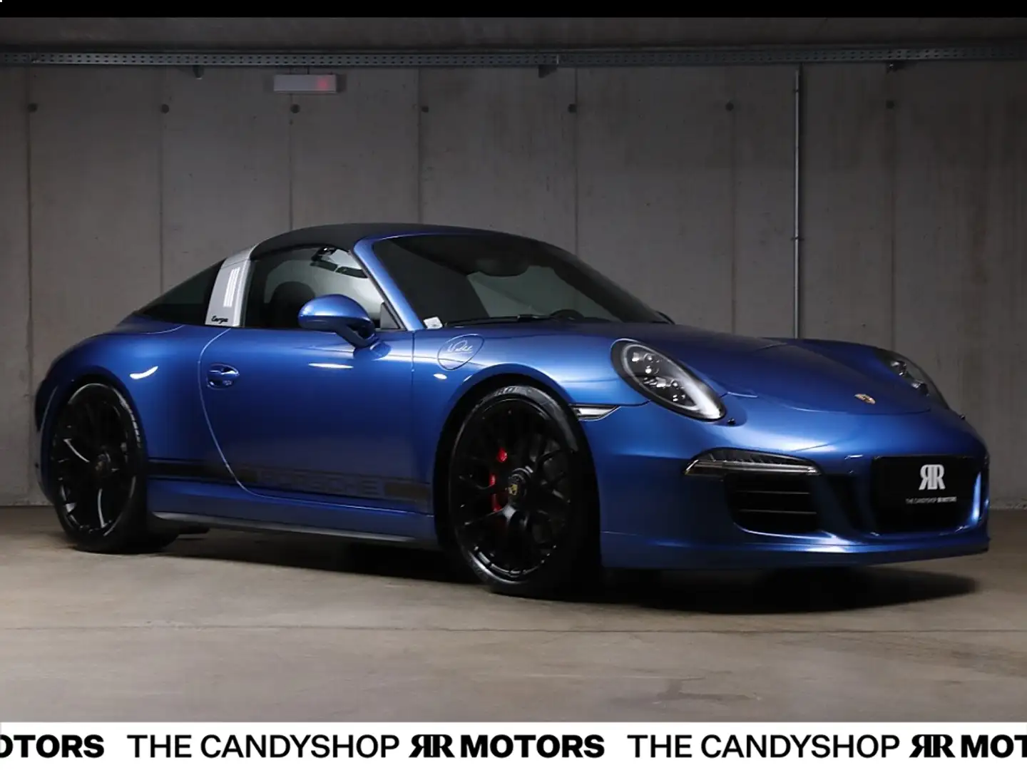 Porsche 991 911 991.1 Targa 4 GTS *Saphierblau_Metallic*BOSE* Blau - 1