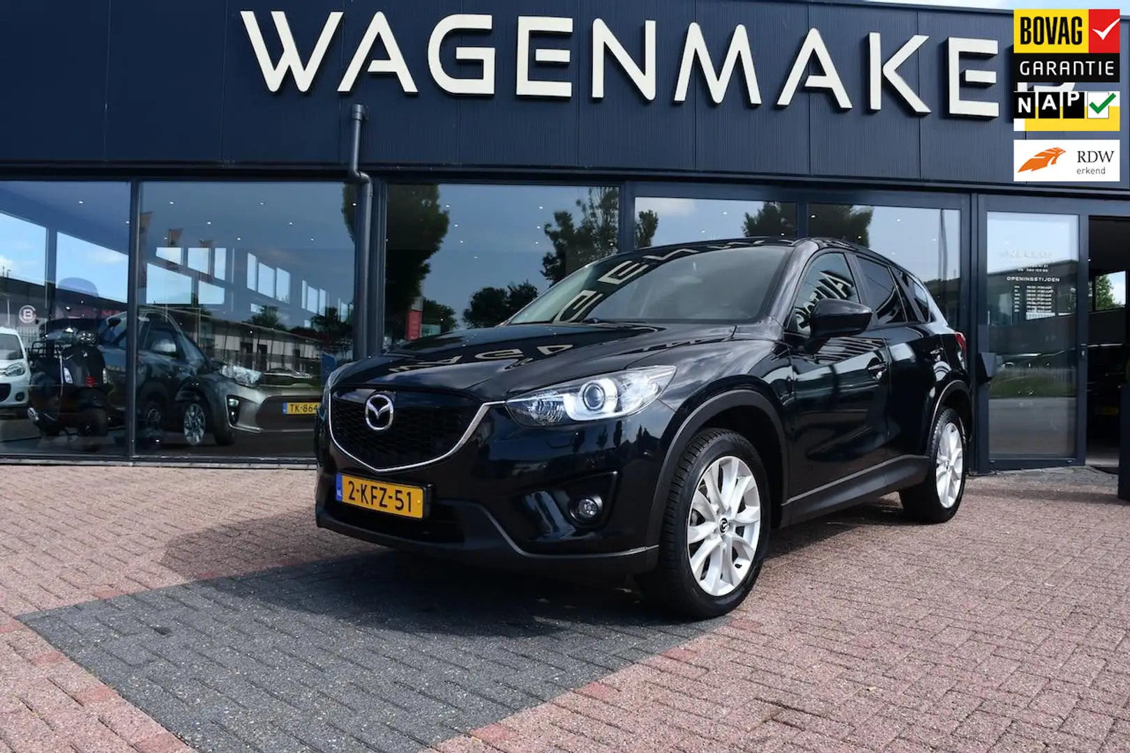 Mazda CX-5 2.0 GT-M 4WD AUT|Clima|Cruise|Leder|Camera|Navi Zwart - 1