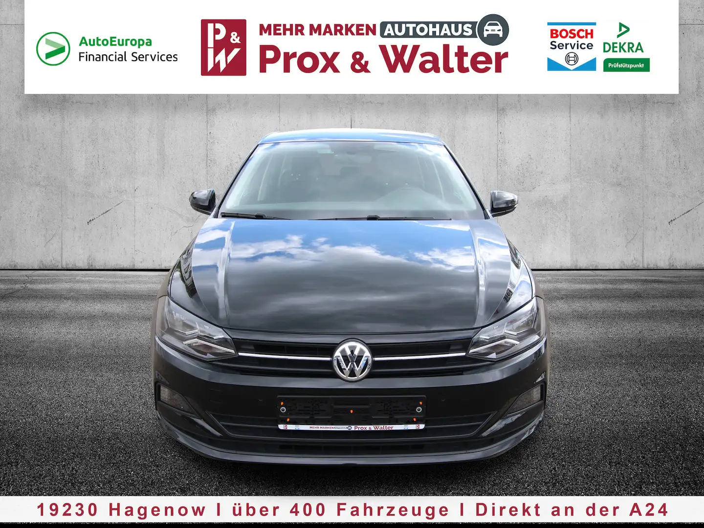 Volkswagen Polo VI 1.0 Comfortline TEMPOMAT+WINTER-PAKET Negro - 1