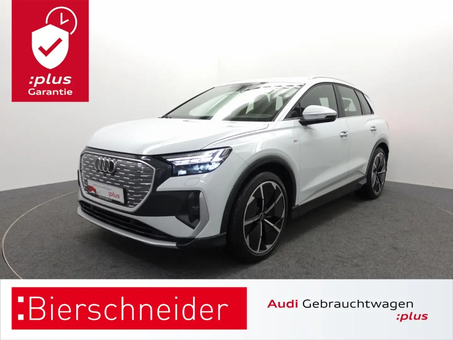 Audi Q4 e-tron 35 S line 21 MATRIX S-SITZE SONOS VIRTUAL UMGEBUNG Blanc - 1