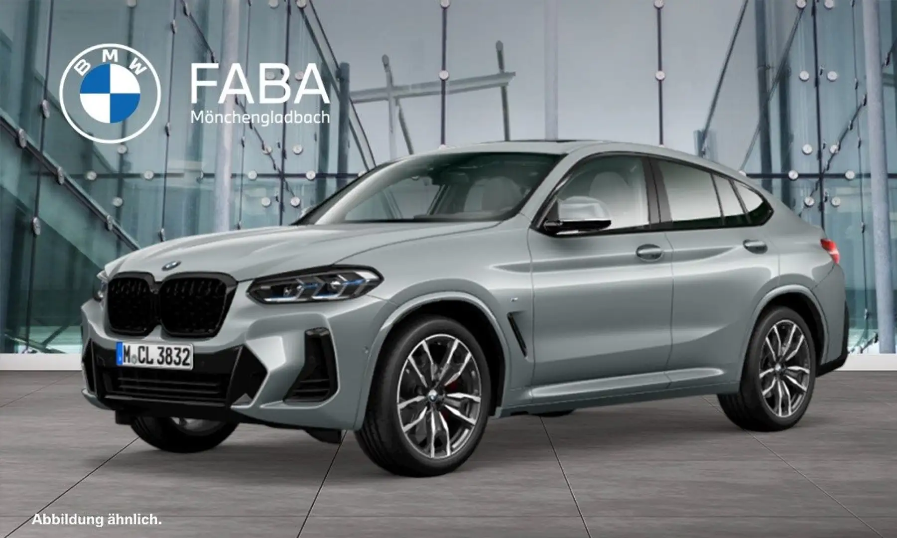 BMW X4 xDrive20d M Sportpaket Head-Up HiFi DAB WLAN Grau - 1