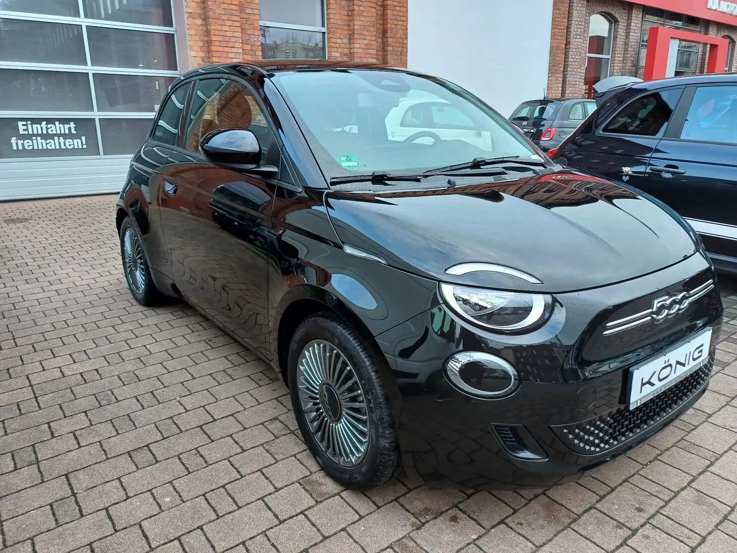 Fiat 500e Icon Klimaautomatik Schwarz - 2