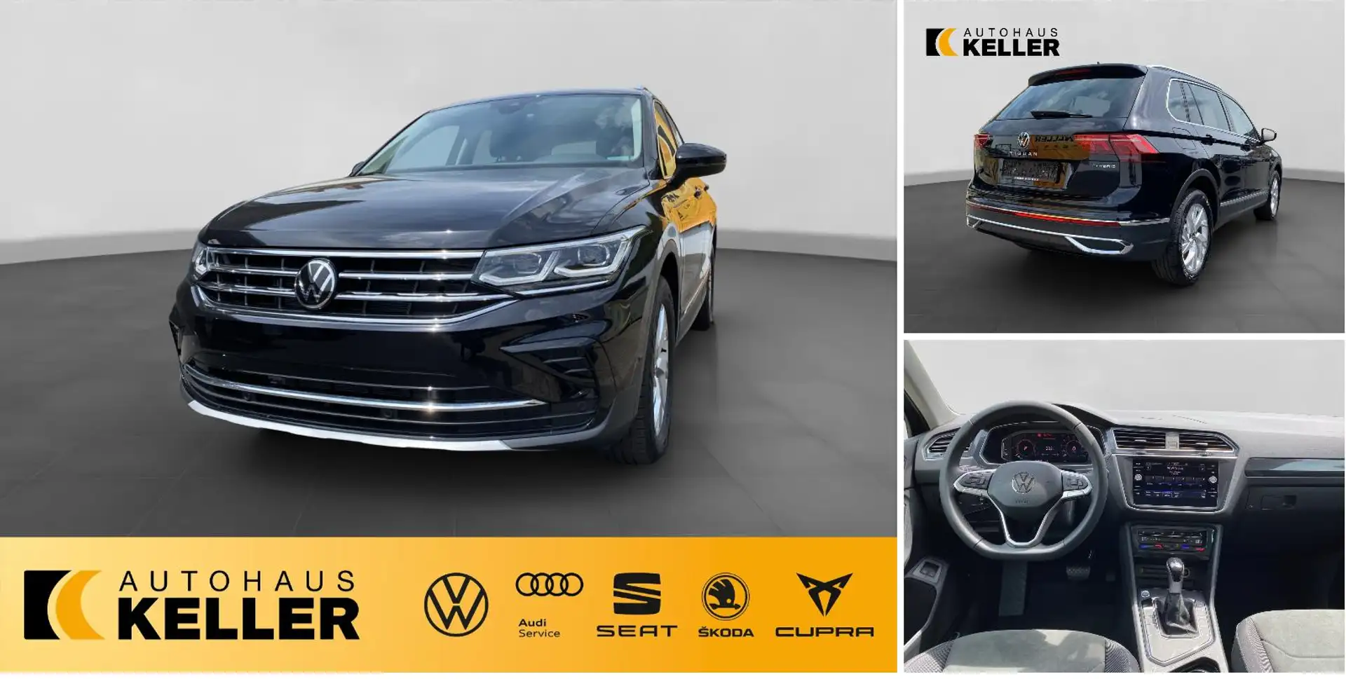 Volkswagen Tiguan Elegance 1.4 TSI DSG eHybrid AHK/Matrix/Easy/Navi/ Noir - 1