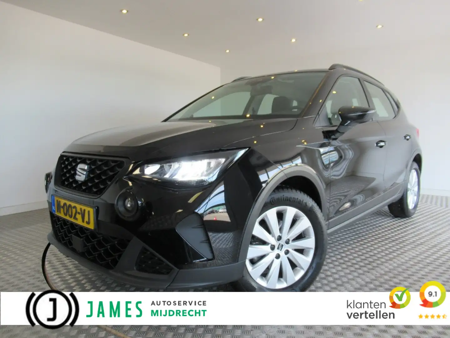 SEAT Arona 1.0 TSI Reference Nieuwe Model, NL Negro - 1