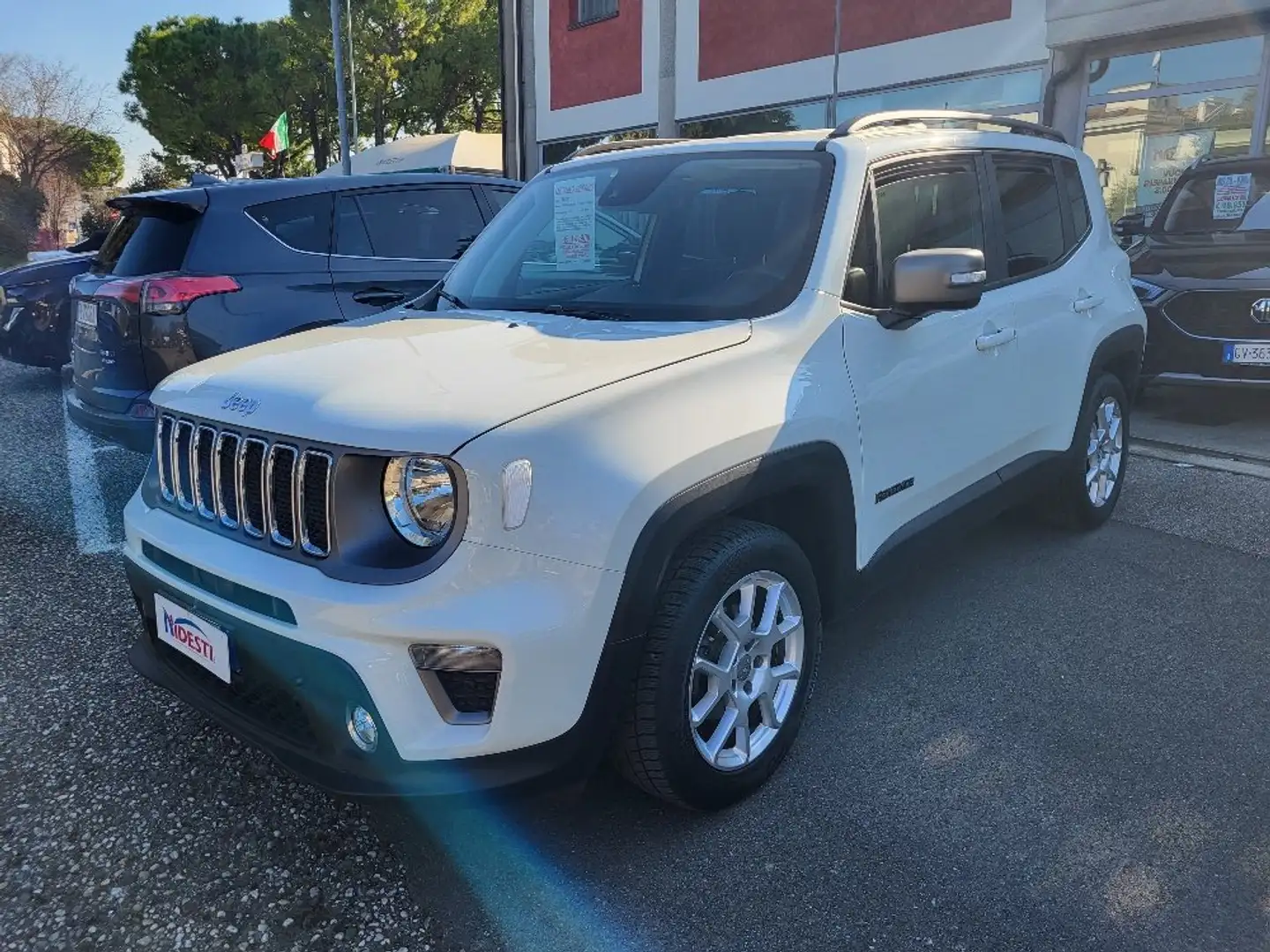 Jeep Renegade 1.0 T3 120cv LIMITED - OK NEOPATENTATI Weiß - 1