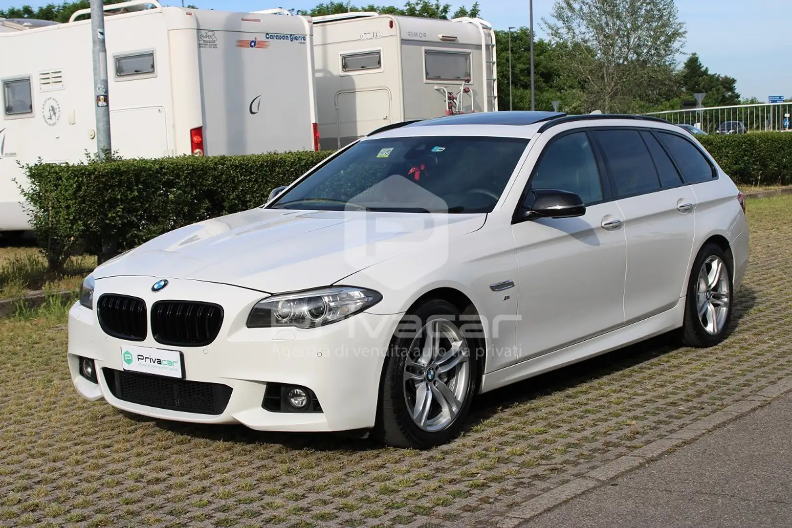 BMW 530 dA 258CV Touring Msport-TETTO/ SED ELET/SED RISC Weiß - 1