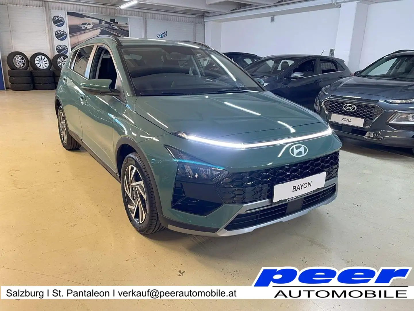 Hyundai BAYON Bayon GO Plus 1.0 T-GDI 100 PS *Tageszulassung* Vert - 1