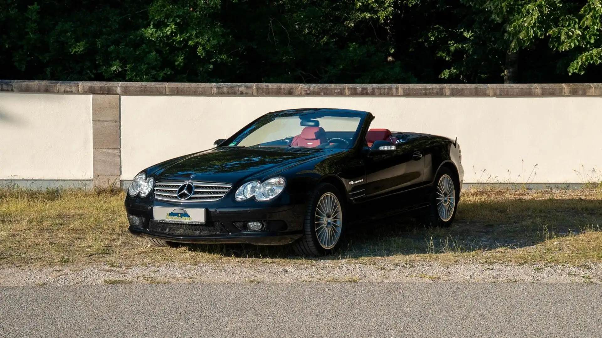 Mercedes-Benz SL 55 AMG 1. Hand Deutsch Noir - 1