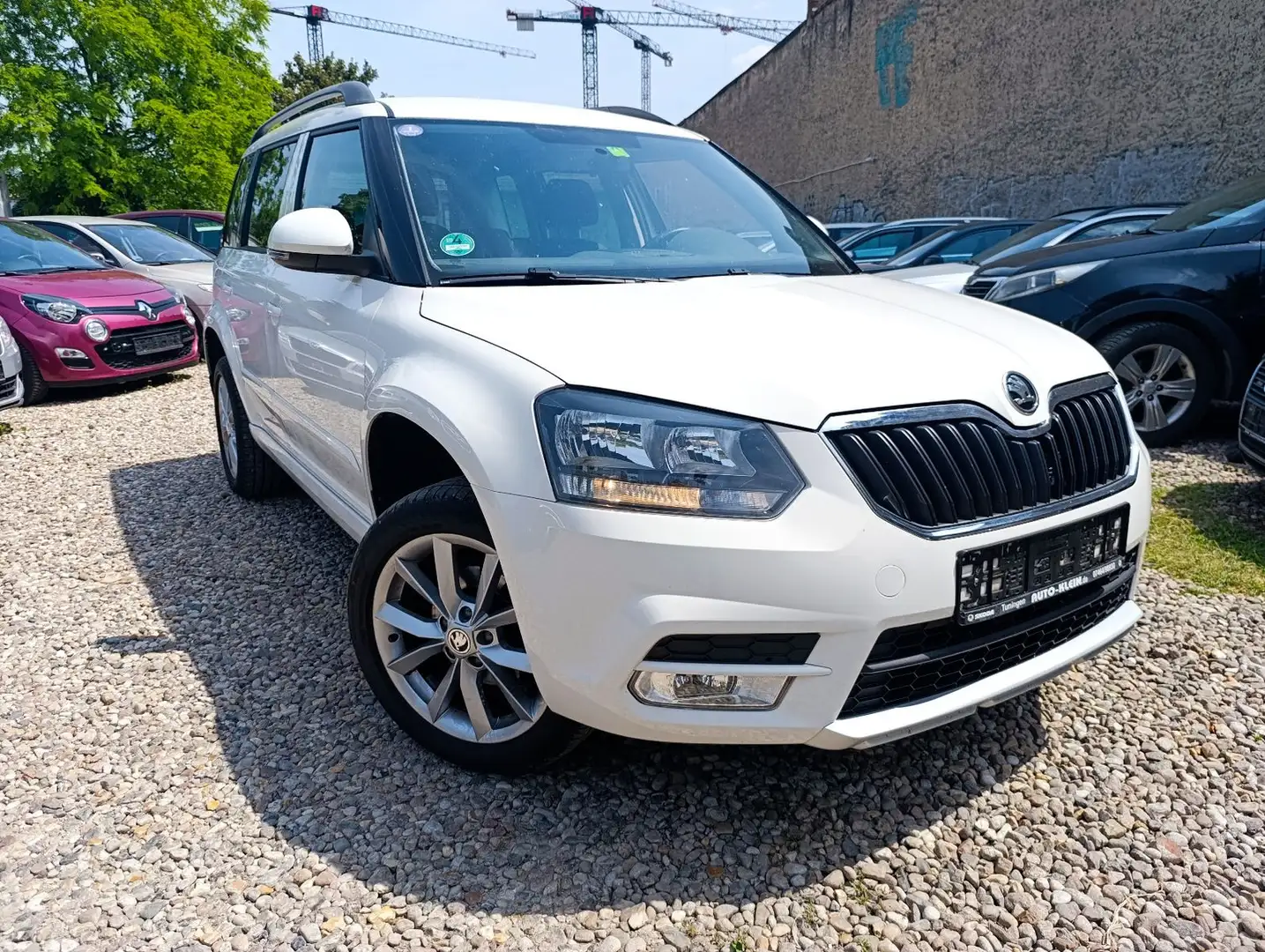 Skoda Yeti Ambition-1.HAND-AHK-KLIMA-SHZG Wit - 1