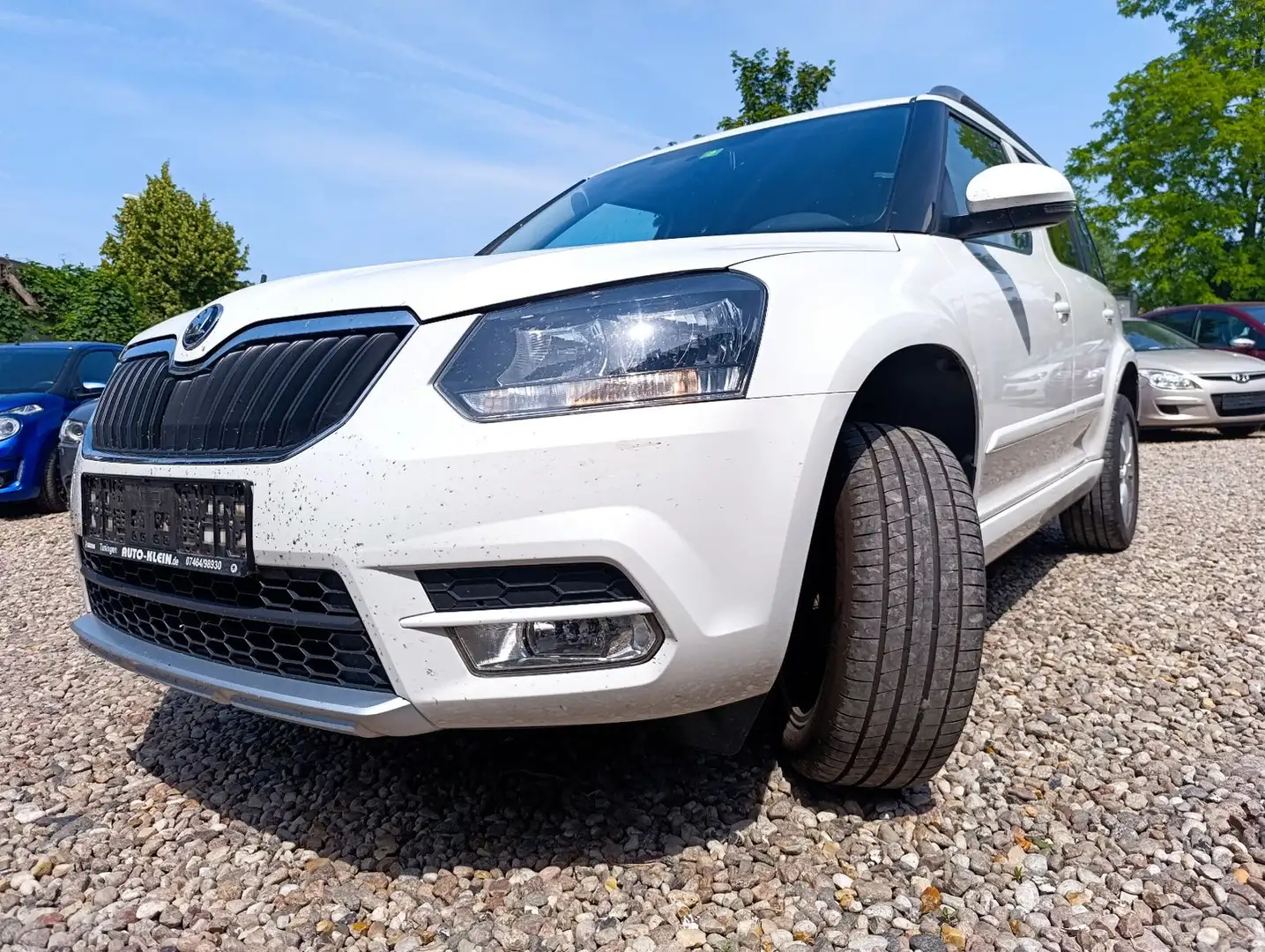 Skoda Yeti Ambition-1.HAND-AHK-KLIMA-SHZG Weiß - 2
