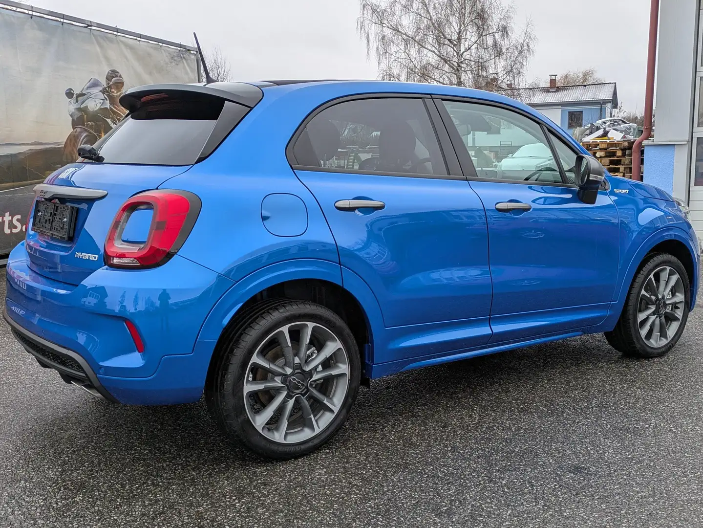 Fiat 500X Blau - 2
