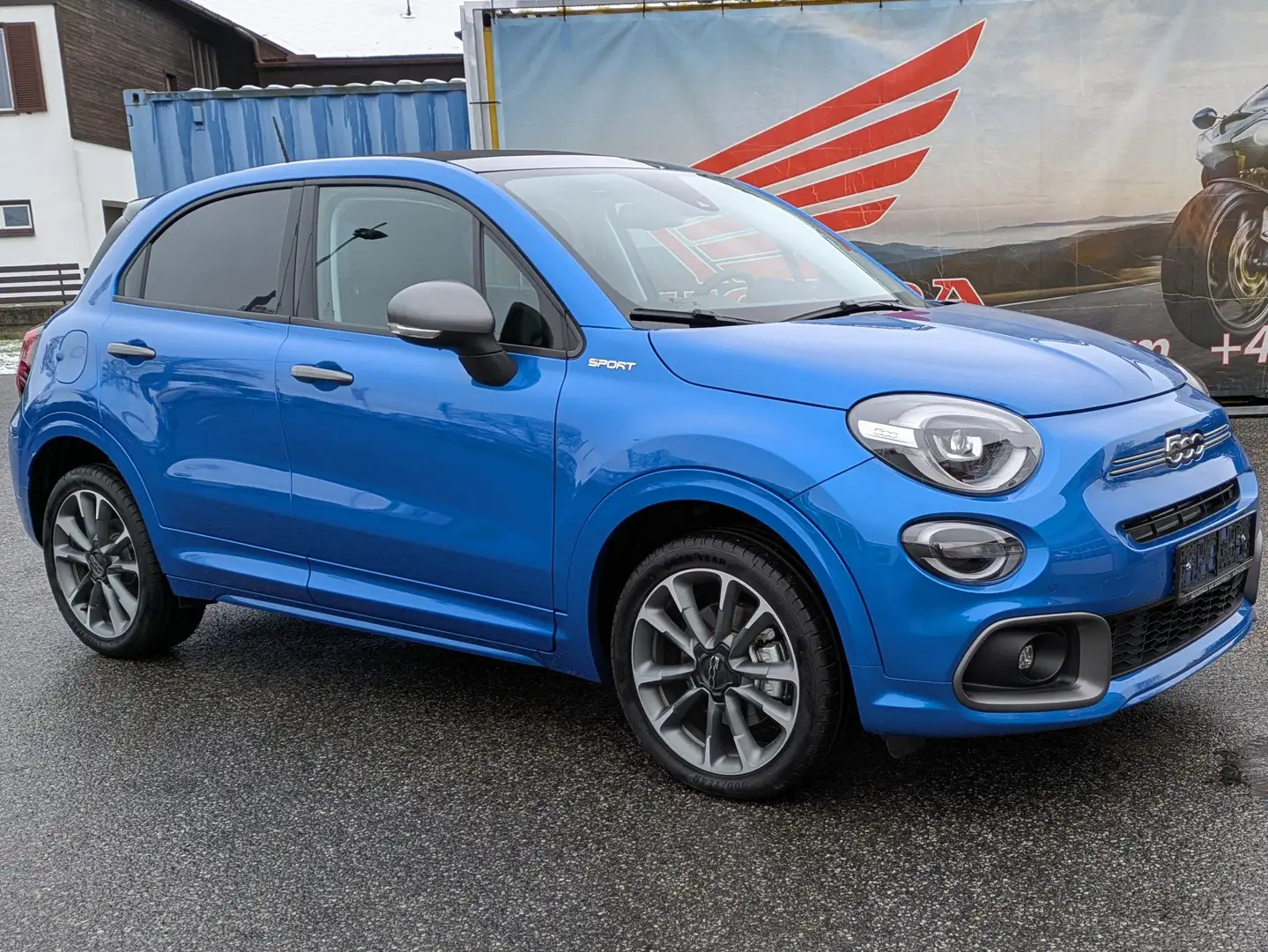 Fiat 500X Blau - 1