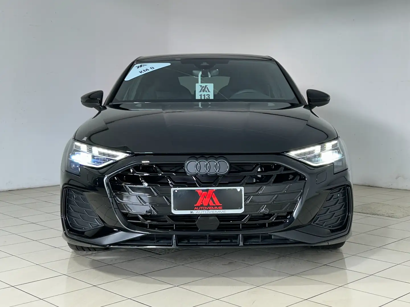 Audi A3 SPB S line + tetto apribile My2025 restyling Noir - 2