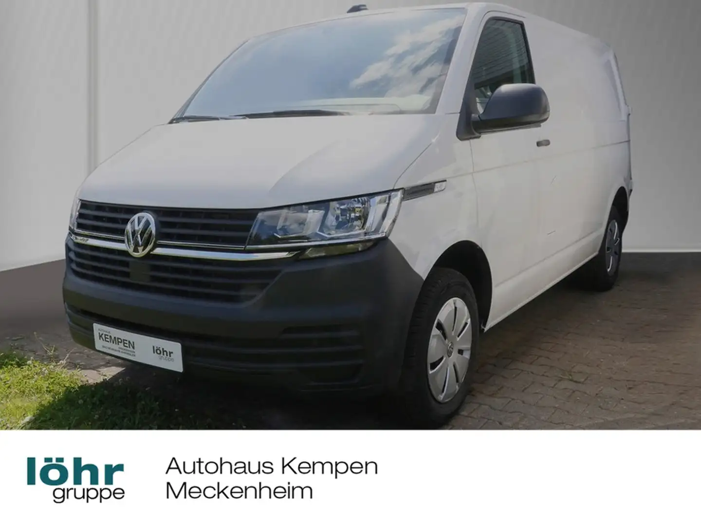 Volkswagen T6 Transporter T6.1 Kasten 2.0 TDI AHK App-Connect RFK+PDC SHZ Weiß - 1