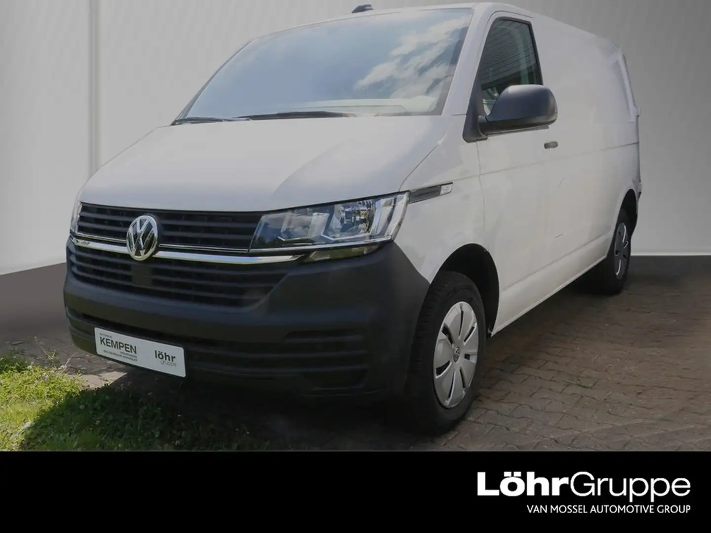 Volkswagen T6 Transporter T6.1 Kasten 2.0 TDI AHK App-Connect RFK+PDC SHZ Weiß - 1
