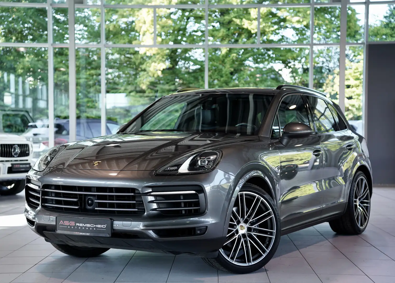 Porsche Cayenne 2.Hand *LUFT *H-UP *Memory *AHK *PDLS Grau - 1