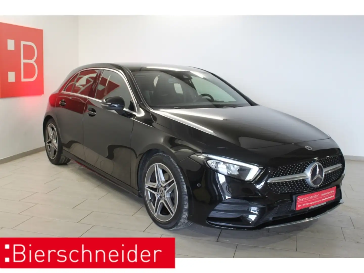 Mercedes-Benz A 200 AMG Line 18 AHK NAVI SHZ Schwarz - 1