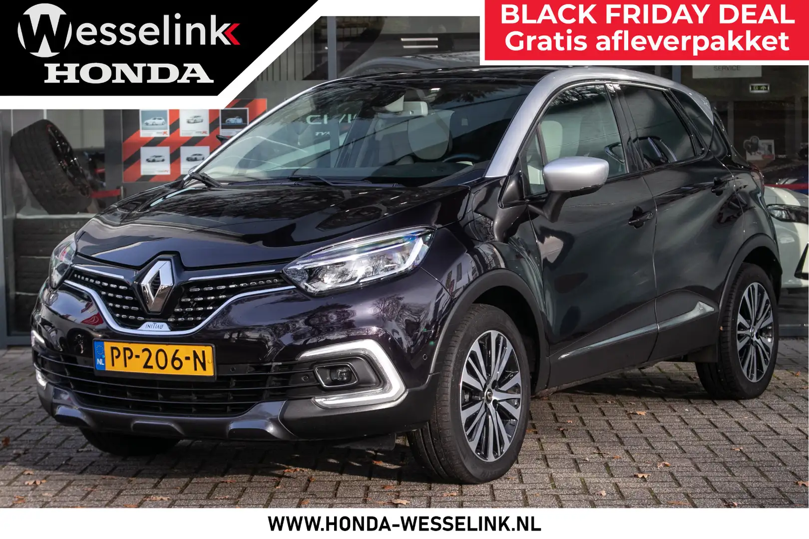 Renault Captur 1.2 TCe Initiale Paris Automaat - Panodak | Leder Violett - 1