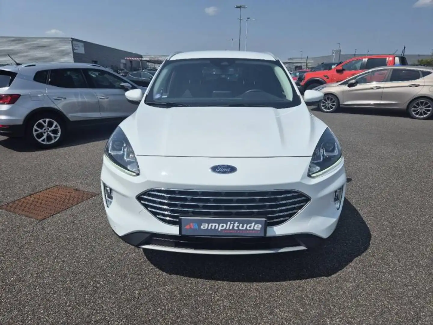 Ford Kuga 2.5 Duratec 190ch FHEV E85 Titanium BVA Wit - 2
