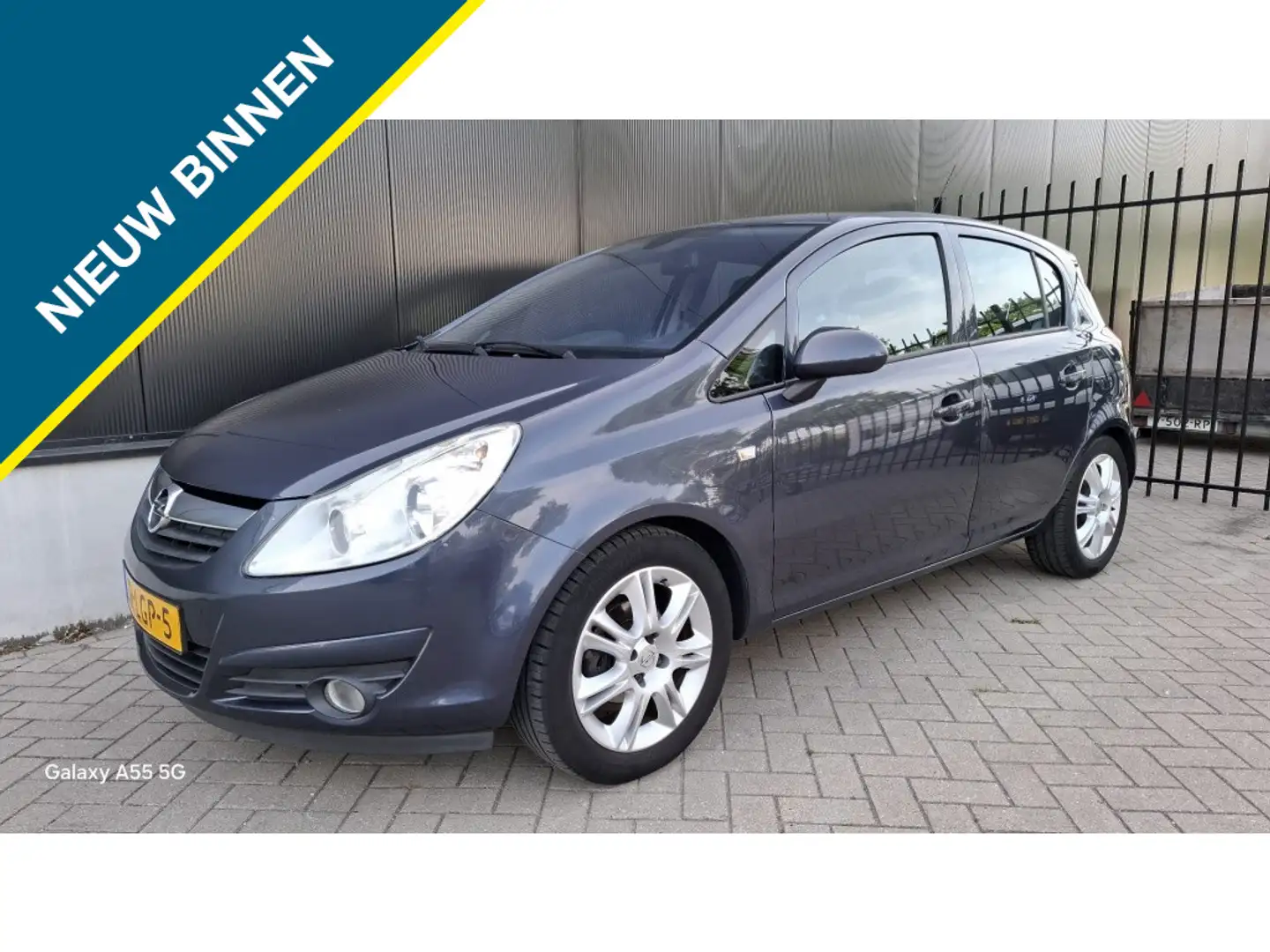 Opel Corsa 1Eig NAP Cruise ECC PDC 1.4-16V Cosmo Blau - 1