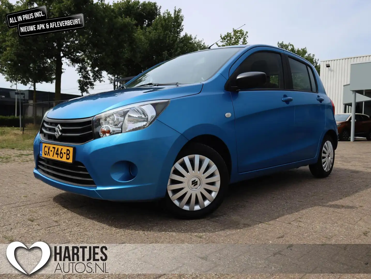 Suzuki Celerio 1.0 Comfort 5drs Airco/Isofix NL-auto Blauw - 1