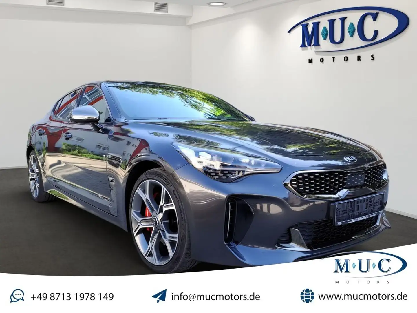 Kia Stinger 3.3 TGDI  GT 4WD~KiaService/Garantie Серый - 1