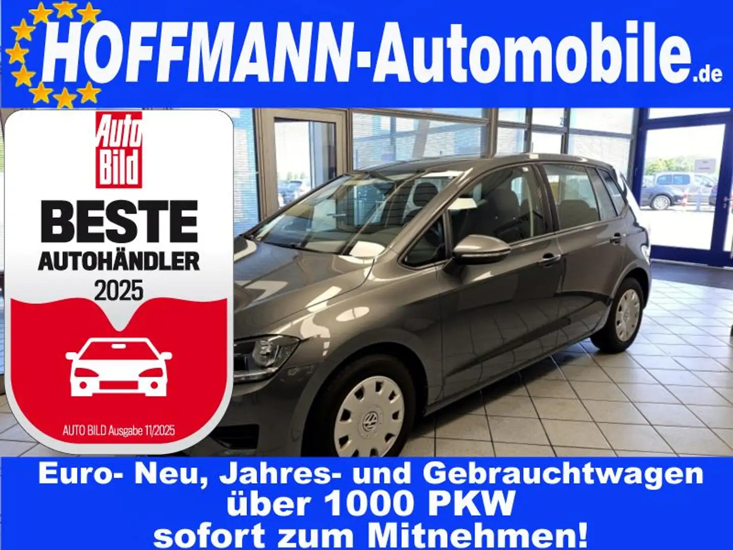 Volkswagen Golf Sportsvan Trendline PDC,Klima,Sitzheizung Gris - 1