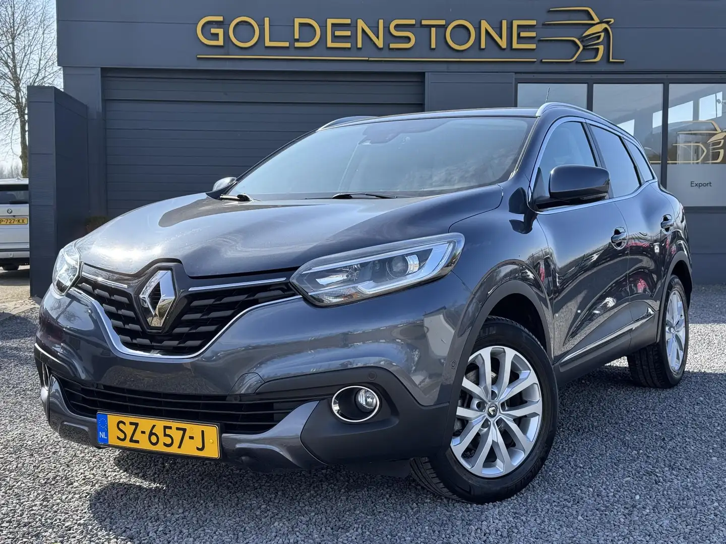 Renault Kadjar 1.2 TCe Intens Automaat,2e Eigenaar,Navi,Clima,Cru Grijs - 1