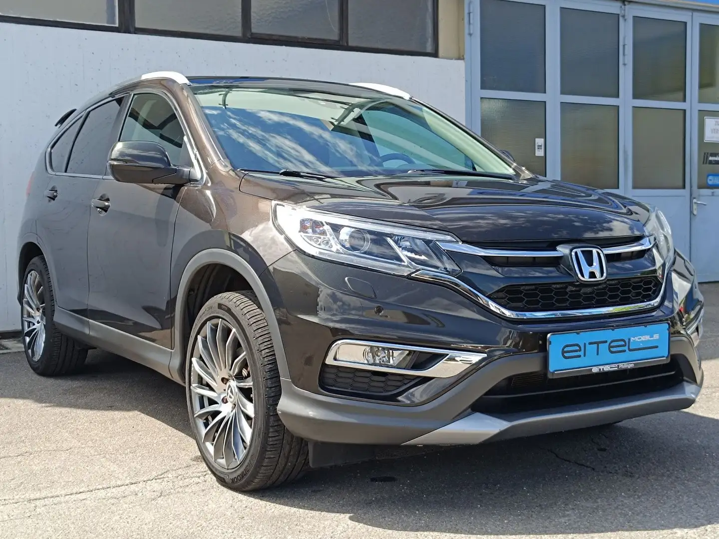 Honda CR-V Executive 4WD Panorama Leder Kamera AHK Brun - 2