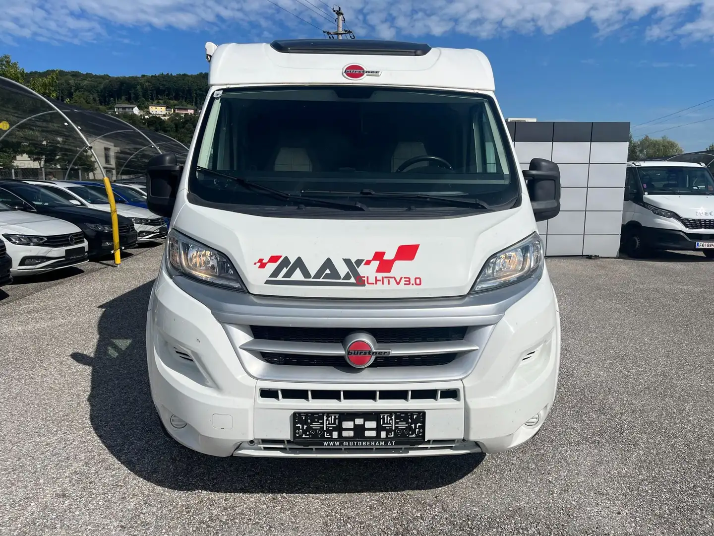 Fiat Ducato Wohnmobil Bürstner Brevio T 641 Weiß - 2