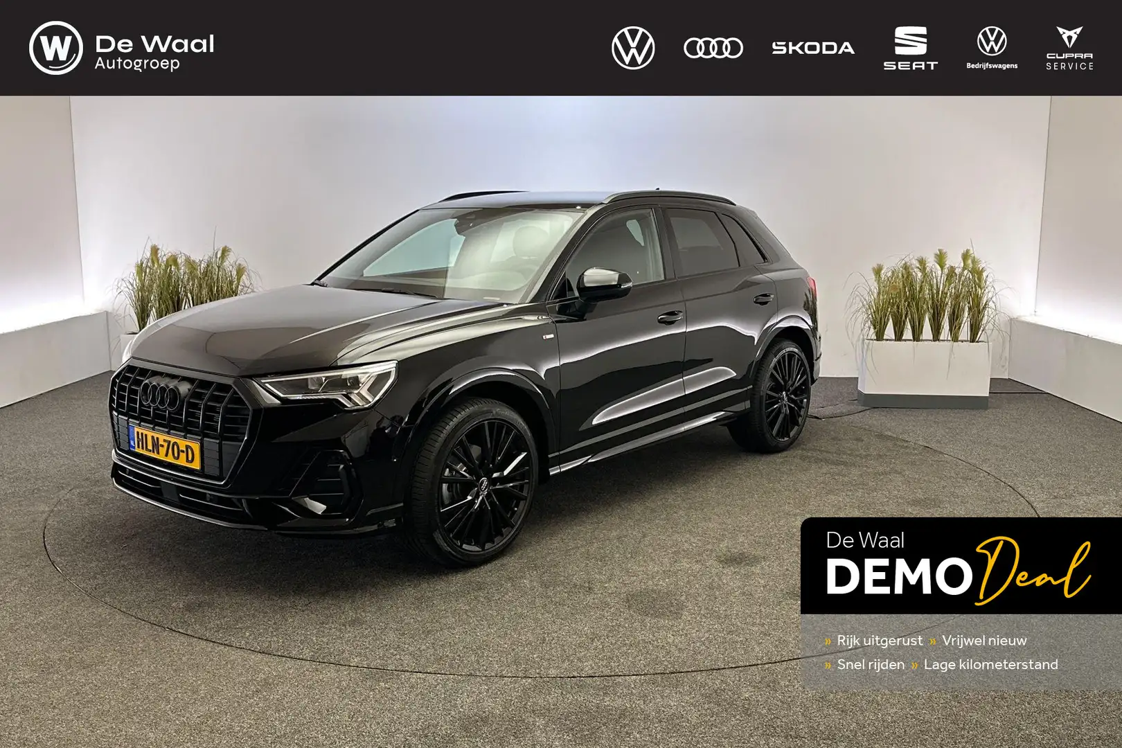 Audi Q3 35 TFSI 150pk S tronic S edition Competition | S l Zwart - 1