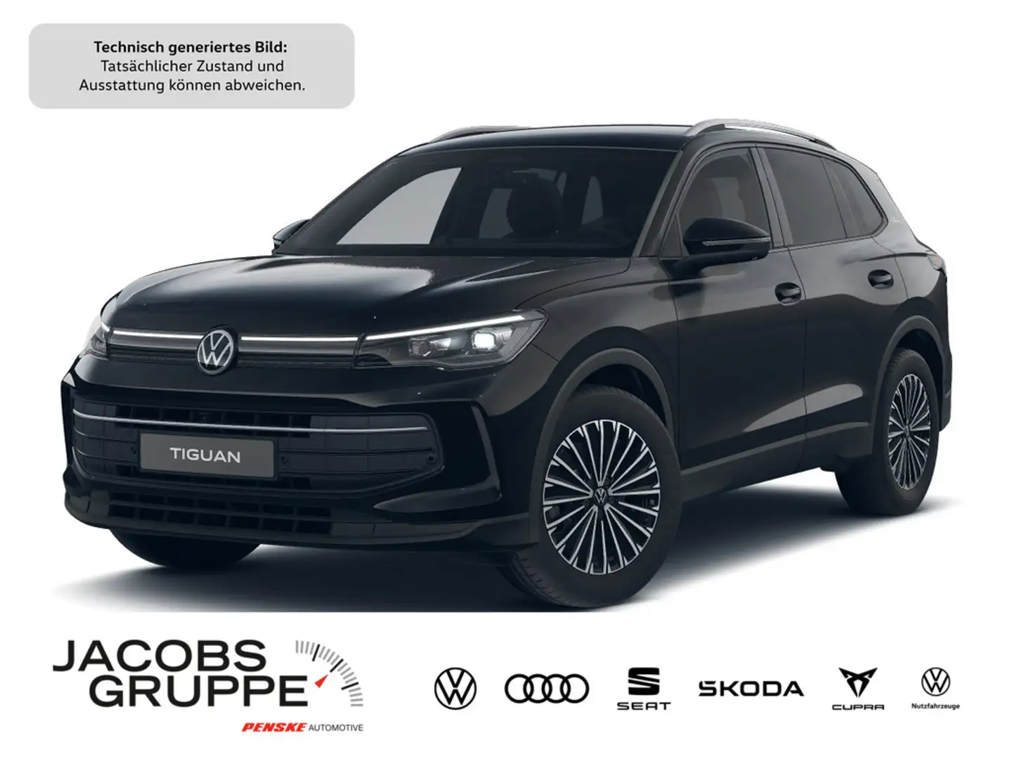 Volkswagen Tiguan 2.0 TDI Goal DSG,Navi,Matrix,RFK Schwarz - 1