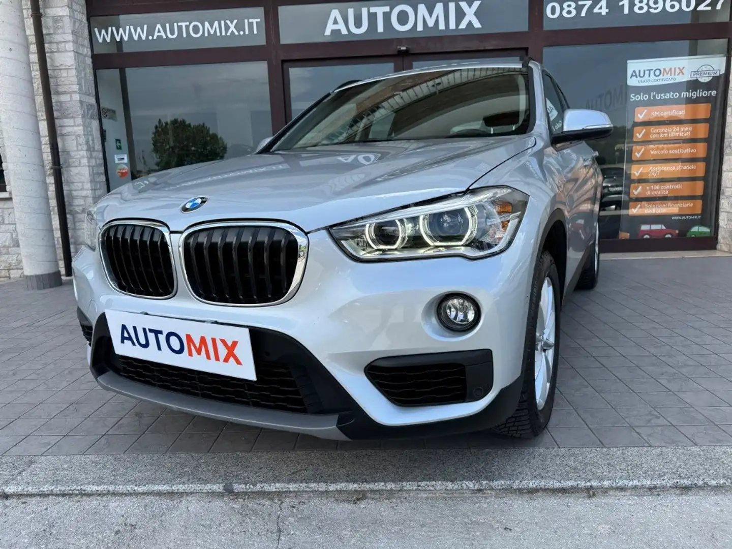 BMW X1 Sdrive 16d Business Argento - 2