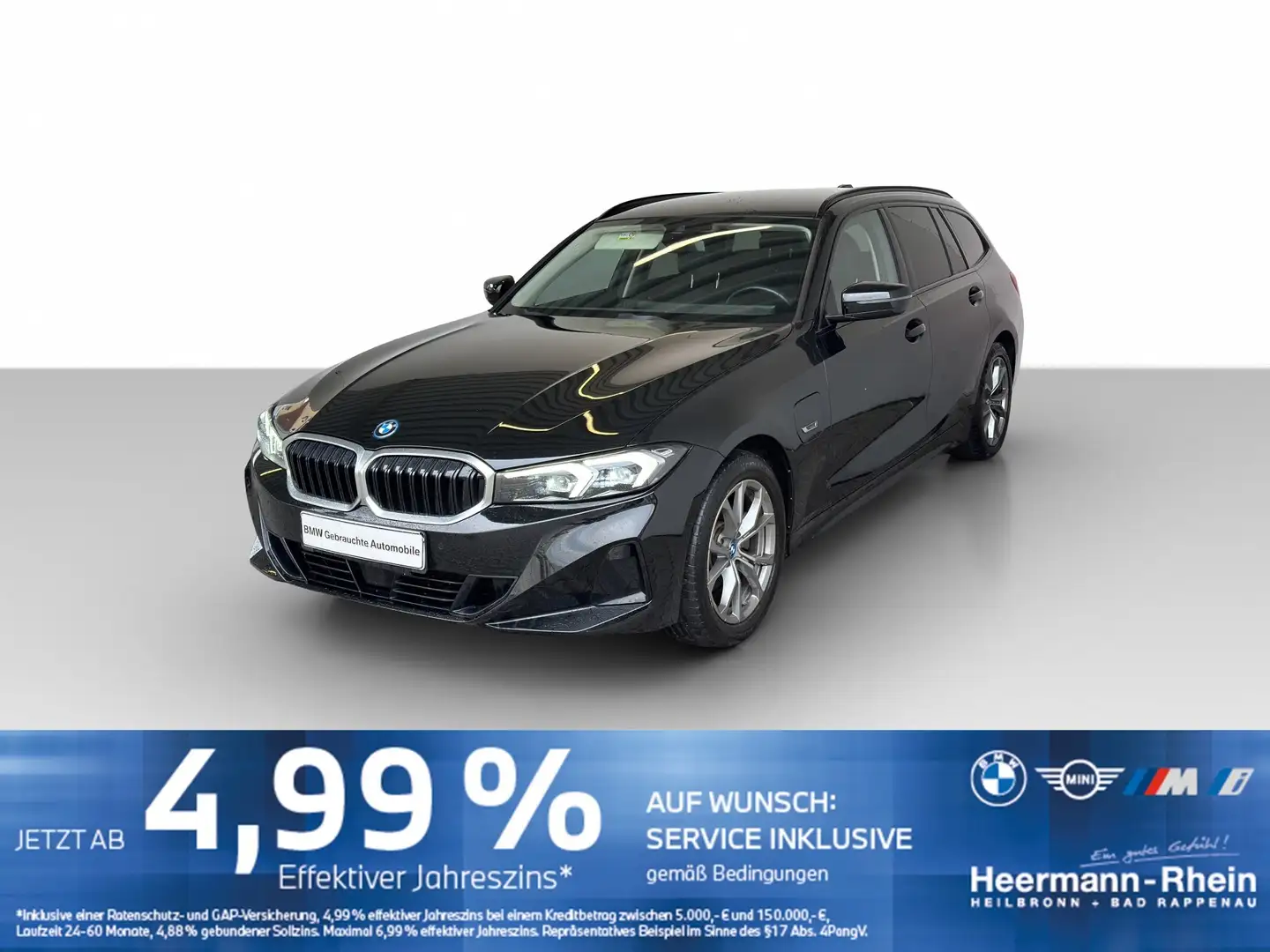 BMW 320 e Tour. Navi.ACC.DriveAss.Sportsz.HiFi.SH.PDC Schwarz - 2