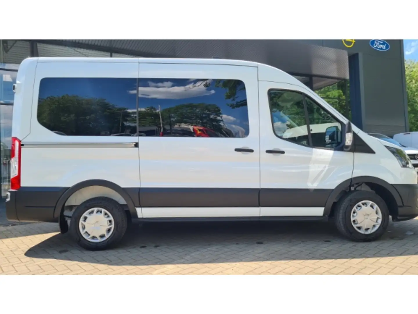 Ford Transit Kombi 310 L2 Trend, Klima v+h, PDC v+h, Rfk, GJR, Blanc - 2