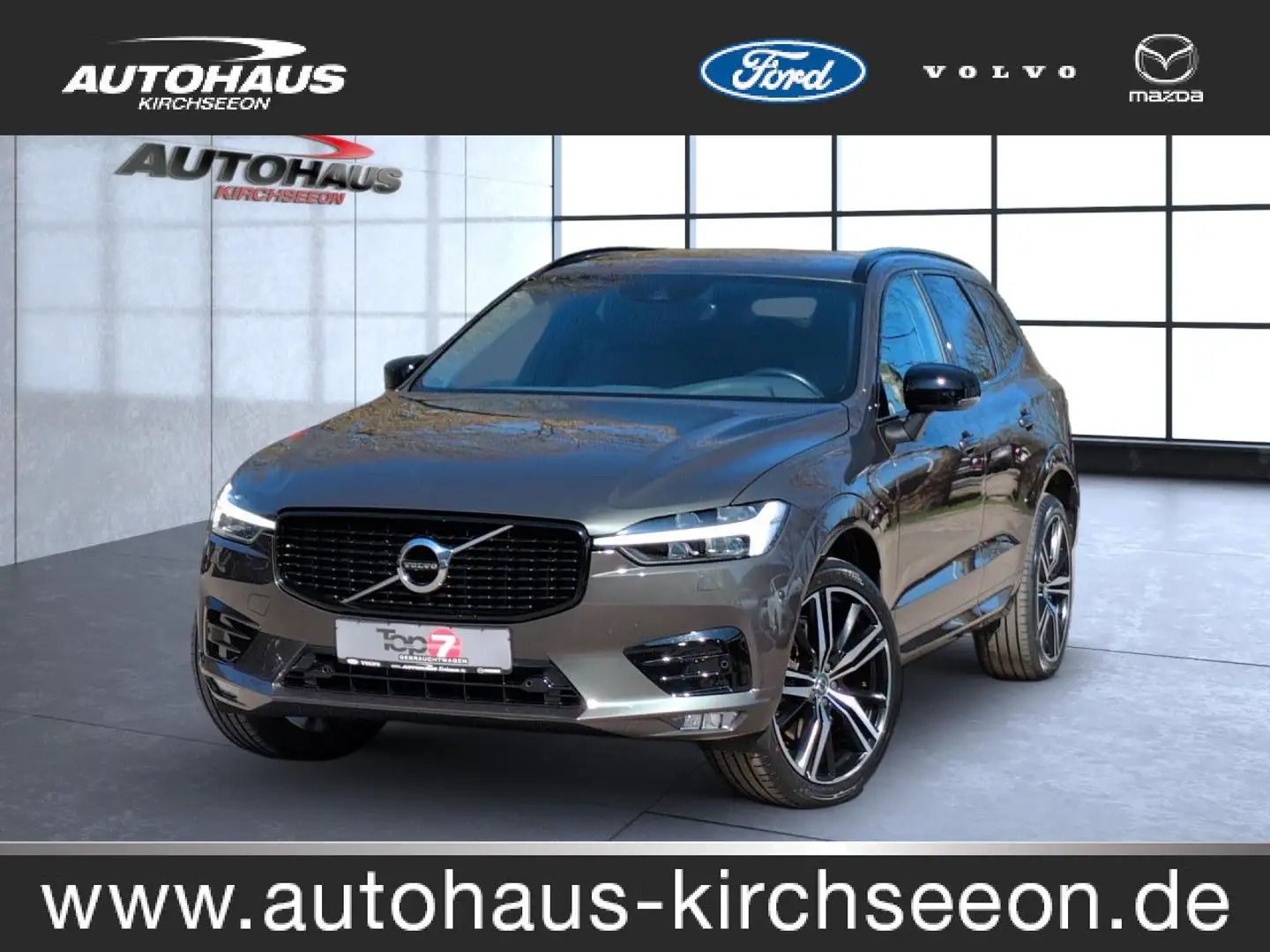 Volvo XC60 B5 (Benzin) R-Design AWD Automatik Bluetooth Gris - 1