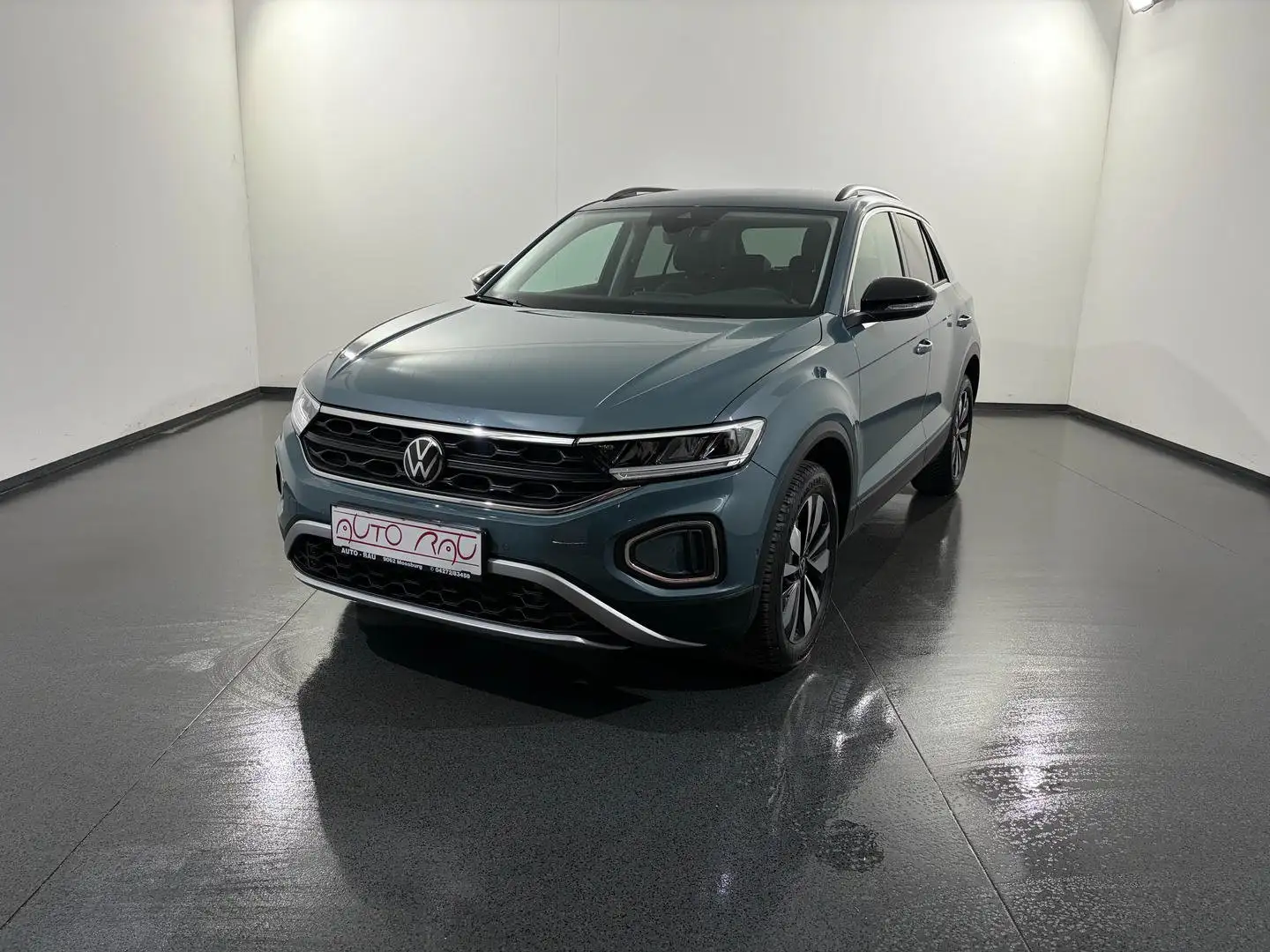 Volkswagen T-Roc 1.0 TSI Goal *LED*ACC*NAVI*PDC* Blau - 2