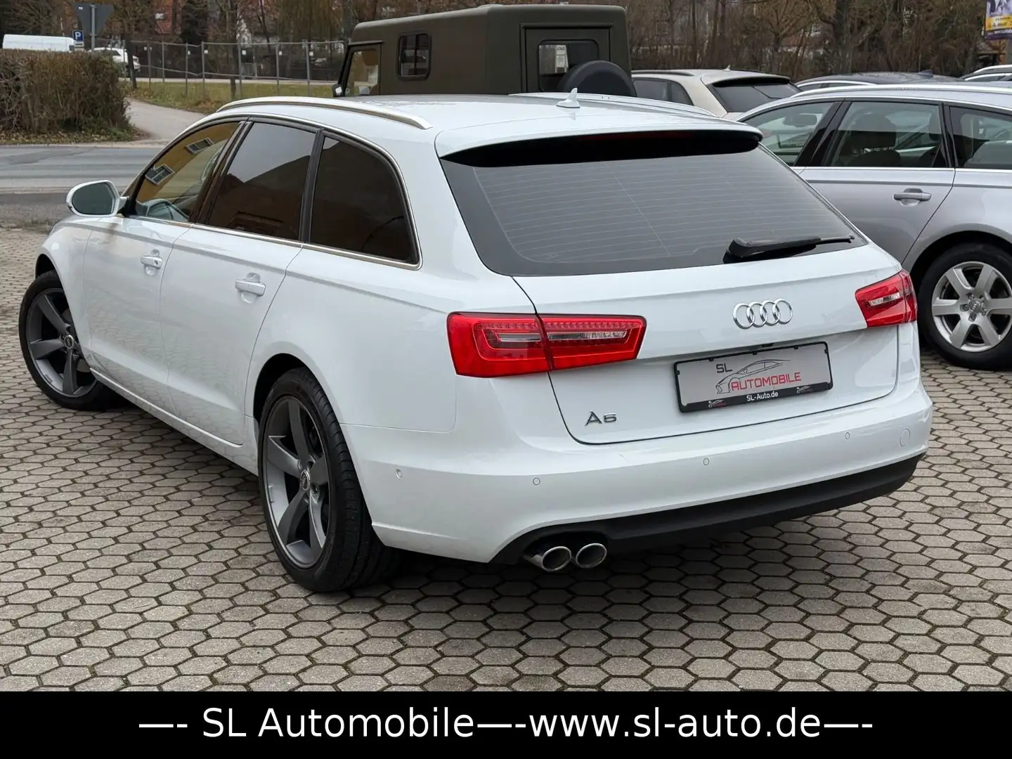 Audi A6 Avant 2.0 TDI Leder Navi Kam AHK Weiß - 2