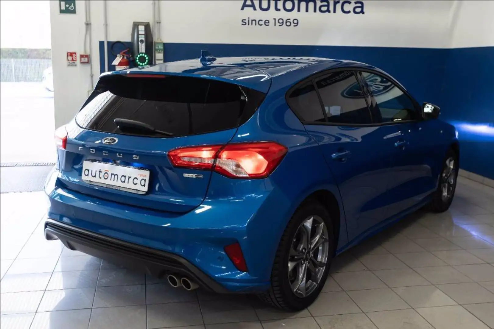 Ford Focus 1.0 ecoboost h ST-Line s&s 125cv my20.75 Bleu - 2