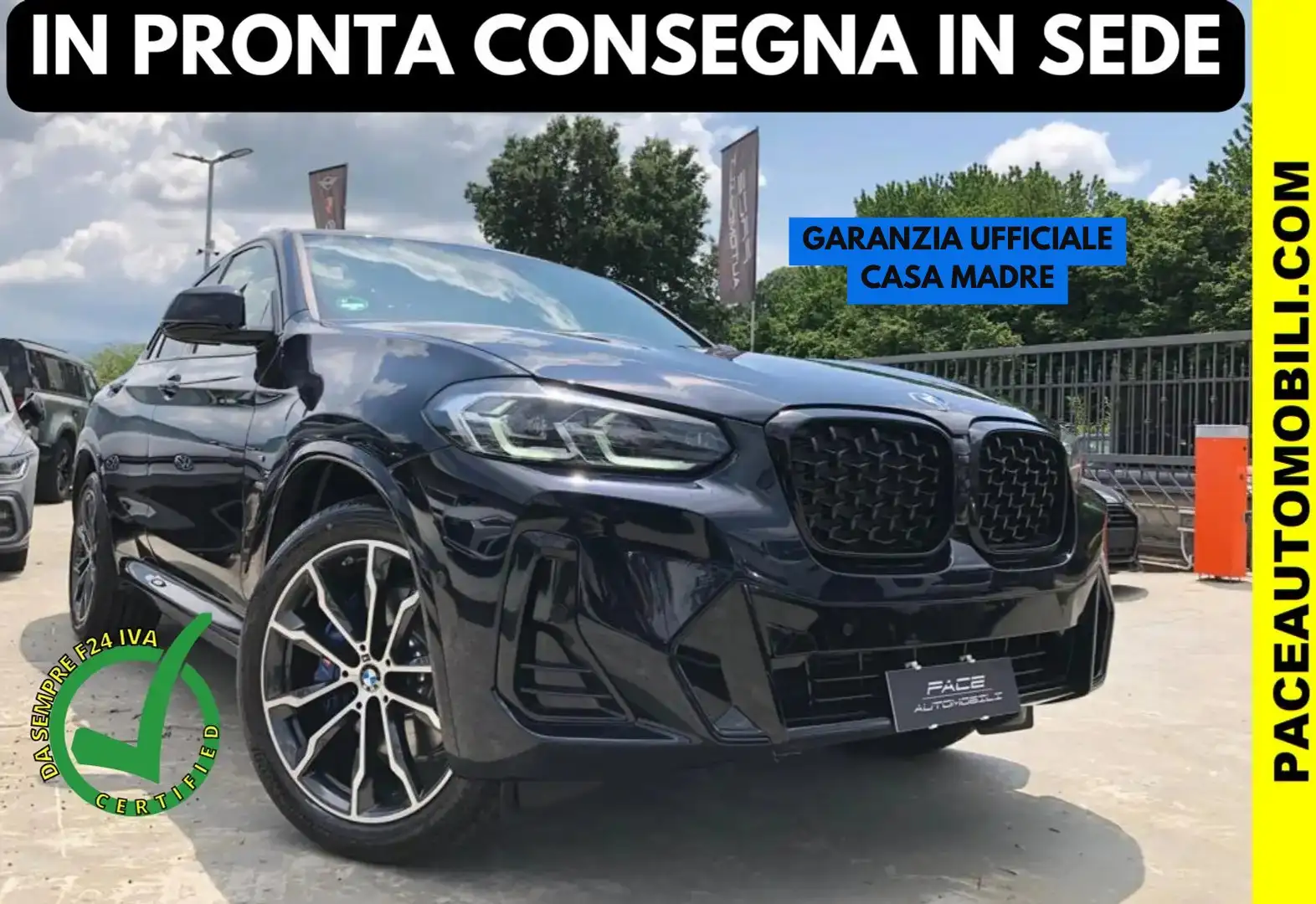 BMW X4 MSPORT M SPORT M-SPORT FRENI BLACK PACK KAMERA 20" Nero - 1