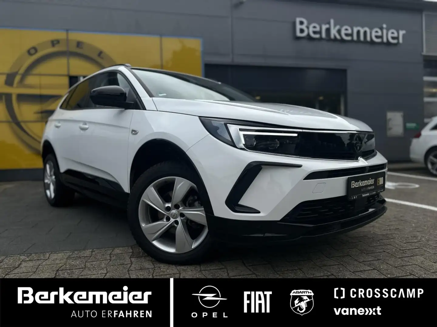 Opel Grandland 1.2 AT Enjoy ** Kamera360/Voll-LED ** Blanc - 1