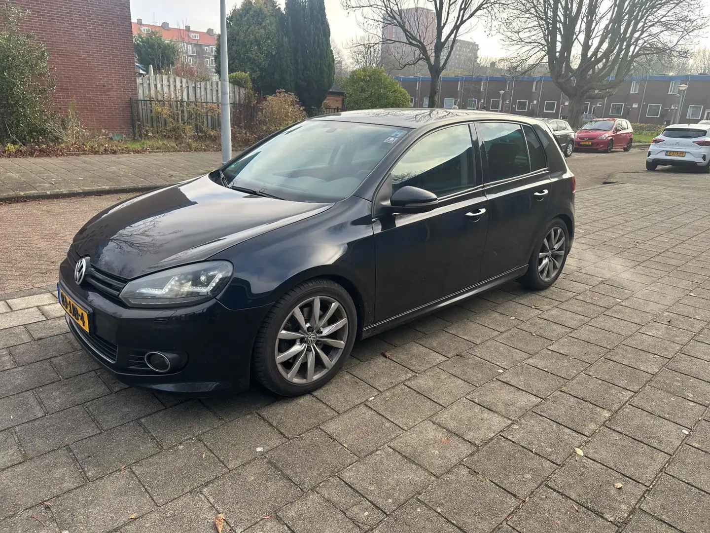 Volkswagen Golf 1.4 TSI Highline Chipped 118kw Automaat Leder Noir - 1
