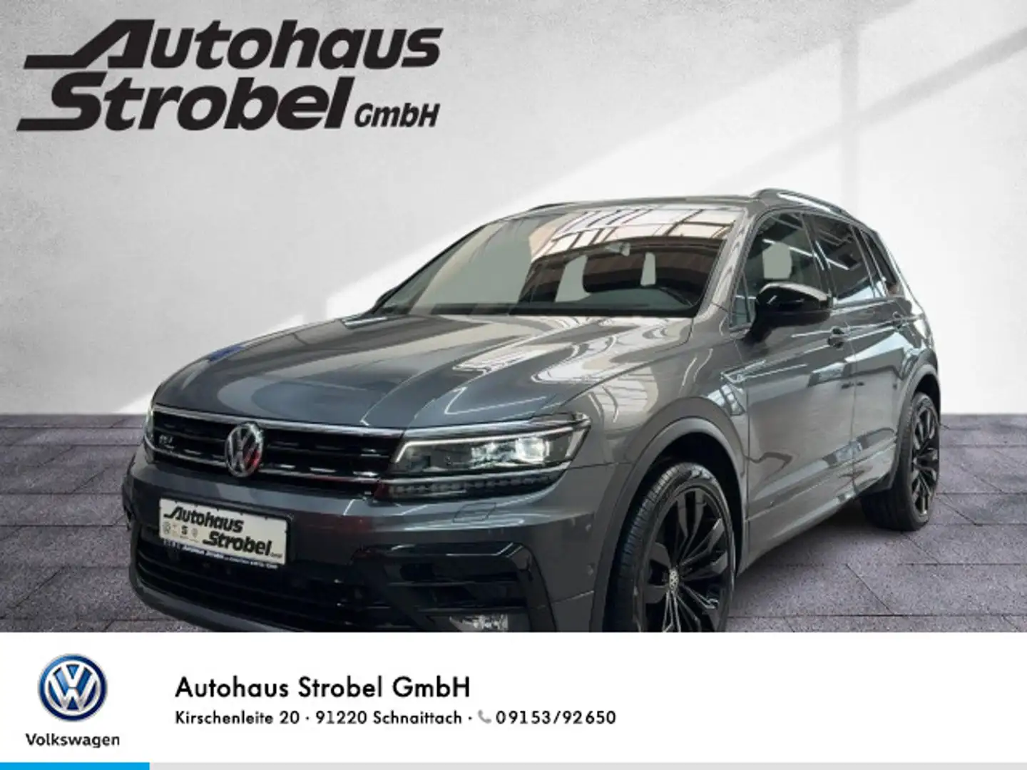 Volkswagen Tiguan 2.0 TSI DSG 4M Higline R-Line ACC DCC Cli Gris - 1