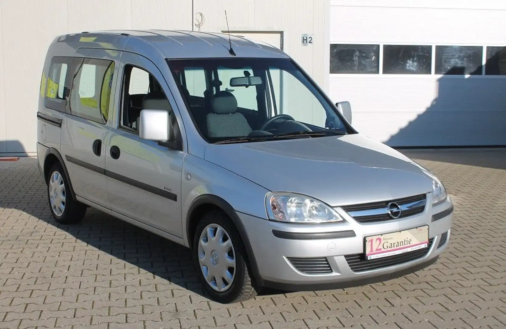 Opel Combo Tüv+Insp,Kette neu,Klima,AHK,gepfl.,Finanz Silber - 2