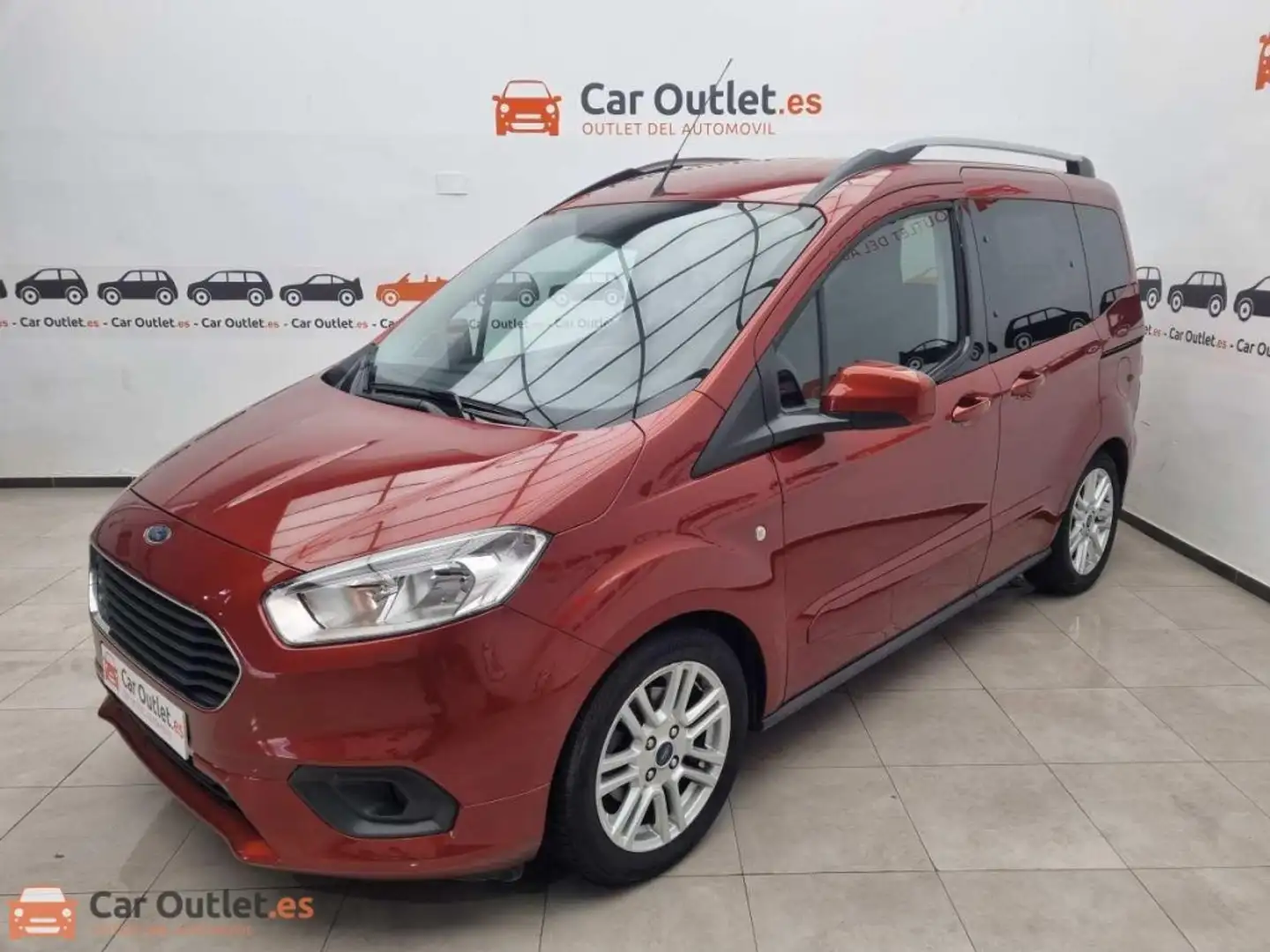 Ford Tourneo Courier 1.5TDCi Titanium 100 Fioletowy - 1